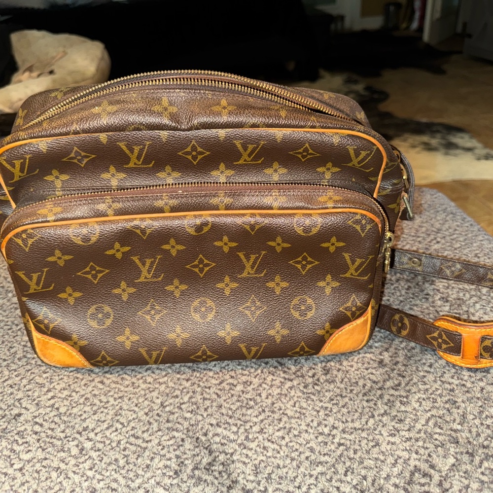 Louis Vuitton Brown Nil Monogram Bag